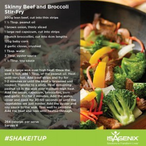 Beef Stirfry
